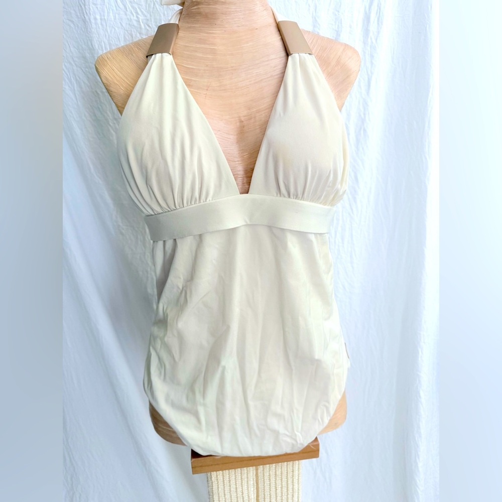 Shan swimwear white one piece swimsuit